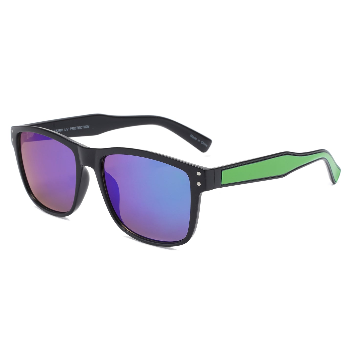 Flash | Men’s Mirrored Square Sunglasses