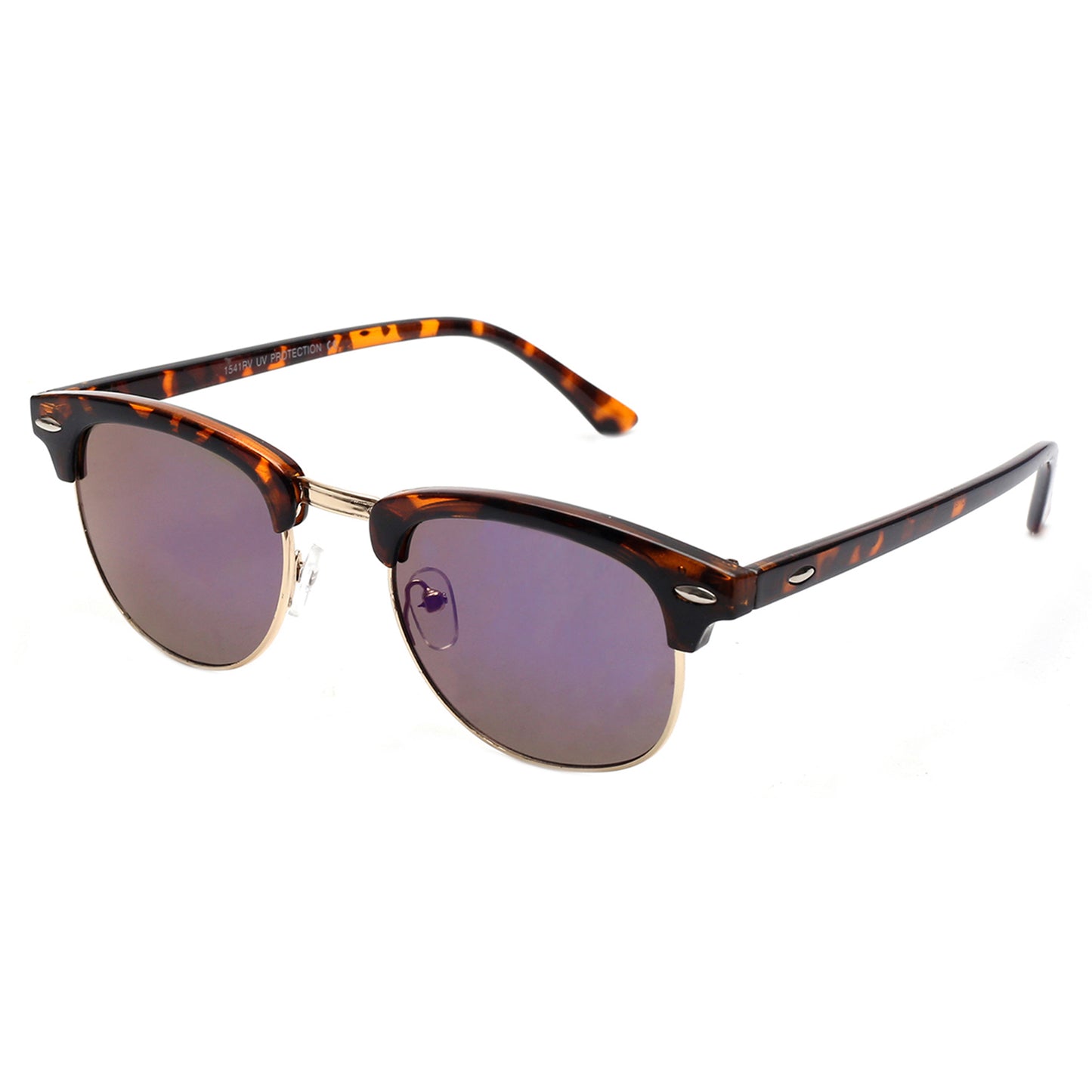 Civic Edge | Mirrored Clubmaster Sunglasses