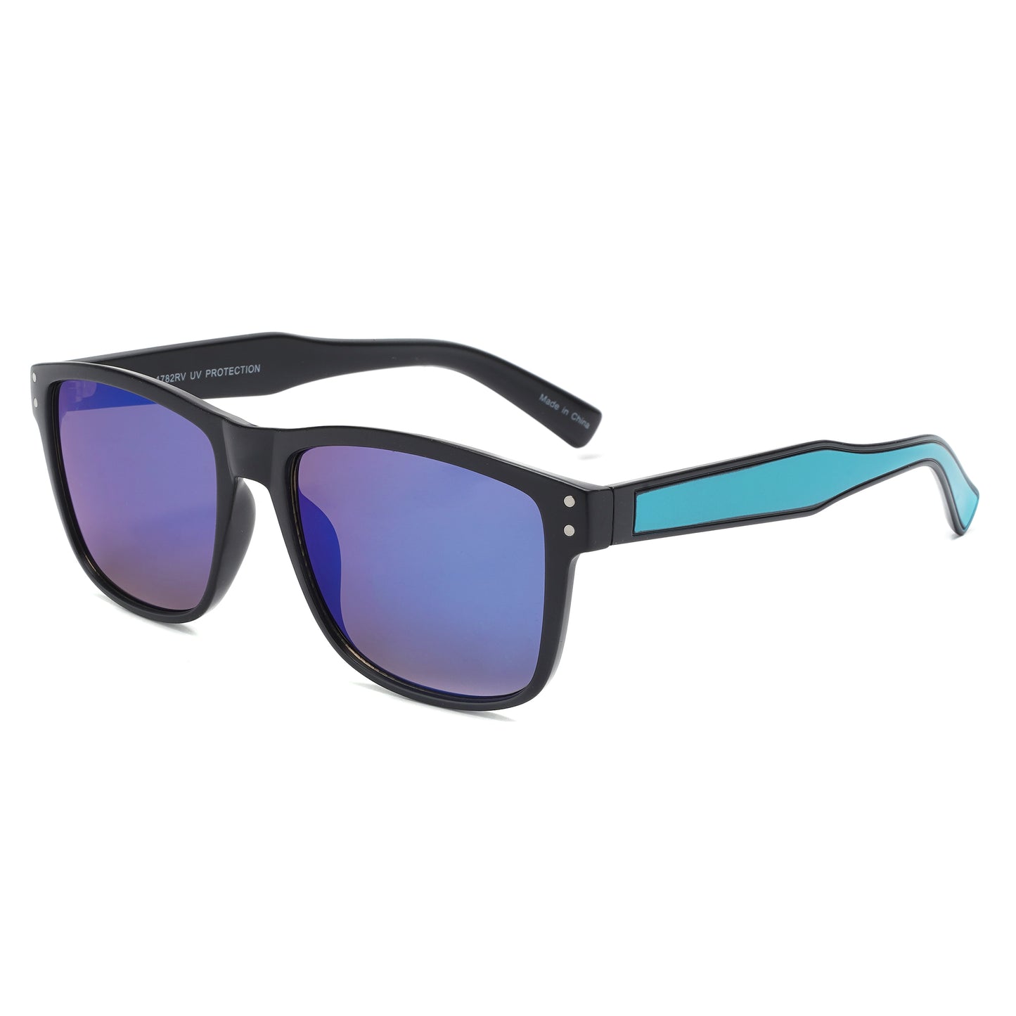 Flash | Men’s Mirrored Square Sunglasses