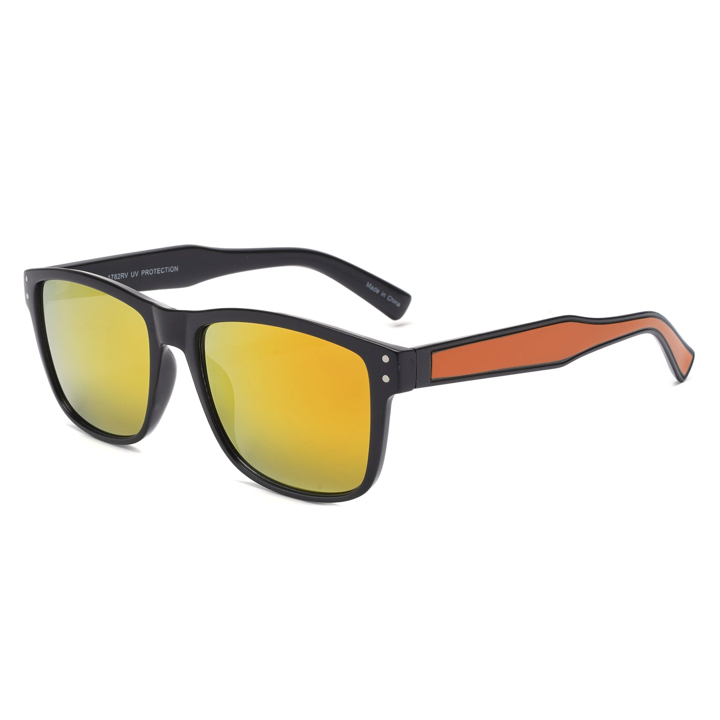 Flash | Men’s Mirrored Square Sunglasses