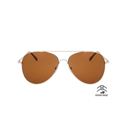 Eclipse | Men’s Aviator Sunglasses with Spring Hinge